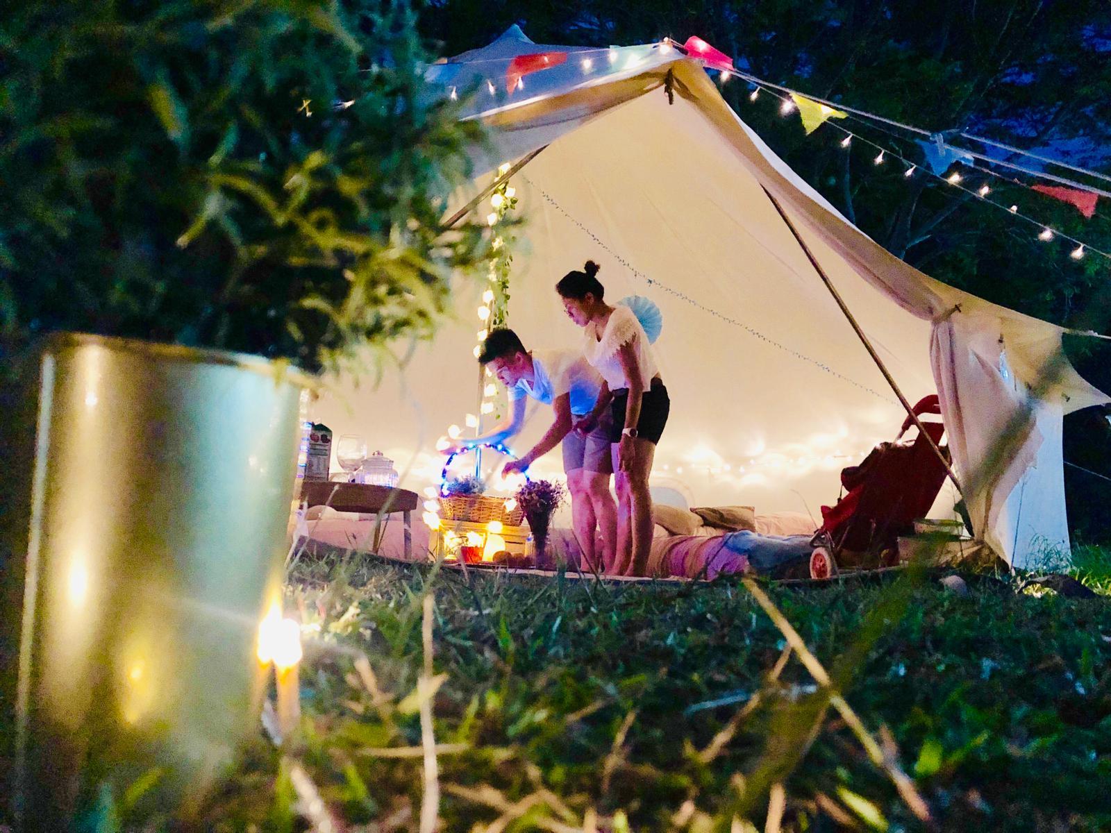 Glamping kaki-Singapore-Superior Large Bell Tent hotel photo 2