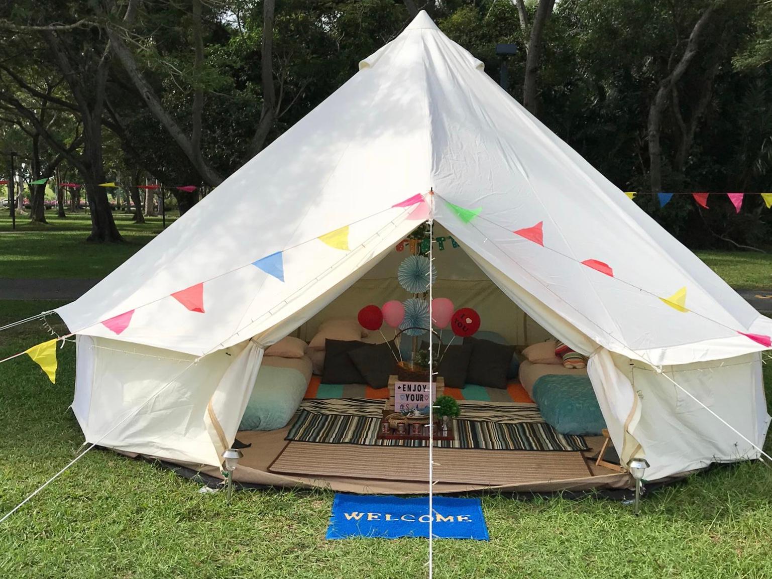 Glamping kaki-Singapore-Superior Large Bell Tent hotel photo 4