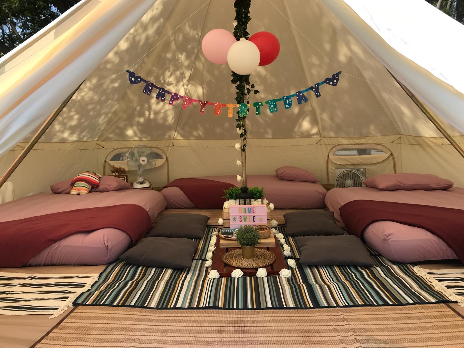 Glamping kaki-Singapore-Superior Large Bell Tent hotel photo 5